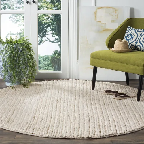 Vista 7 de SAFAVIEH Natural Fiber Collection - Alfombra de pasillo de 2 pies 3 pulgadas x 6 pies, marfil, yute hecho a mano, ideal para zonas de alto tráfico