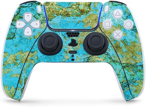 Vista 23 de MightySkins - Skin de juegos para PS5 y Playstation 5 Controller - Mármol tailandés Envoltura protectora de vid Fácil de aplicar y cambiar