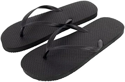 Vista 2 de Trail maker 50 Pairs Bulk Wedding Flip Flops for Men Waterproof Wholesale Flip Flops for Men in Bulk for Wedding Guests, Bnb Guests, Hotels, and