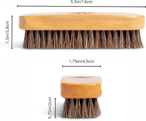 Vista 9 de Rhino Wax - Kit completo de limpieza y acondicionamiento de cuero (aceite + acondicionador + limpiador + cera impermeabilizante + cepillos + paños)