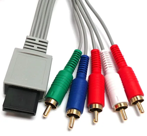Vista 3 de Importer520 Nintendo Wii Nintendo Wii U Component HDTV AV High Definition AV Cable (Bulk Packaging)