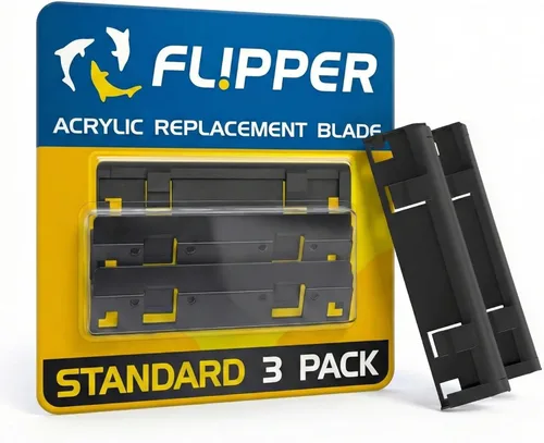 Vista 9 de Flipper - Cuchillas acrílicas de repuesto de 3 piezas para tanques