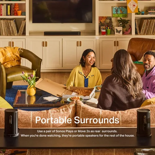 Vista 13 de Sonos Play - Altavoz portátil con WiFi y Bluetooth, color negro