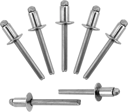 Vista 20 de ALLCLEAN 60 piezas de remaches ciegos de aluminio de 1/4" x 1", remaches pop de 6,4 x 25mm, agarre de aluminio y mandril de acero