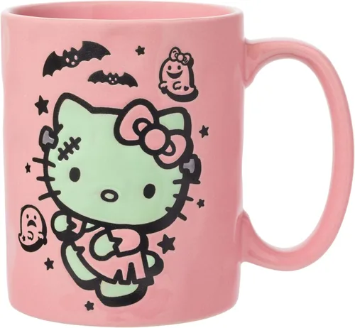 Vista 11 de Silver Buffalo Strawberry Shortcake Bake the World a Better Place - Taza ancha de cerámica con leche, 17 onzas