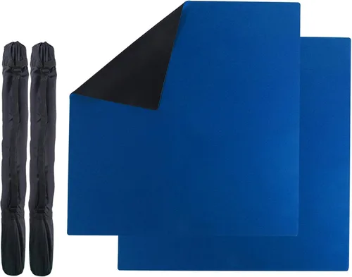 Vista 13 de GSE Games & Sports Expert Alfombra de juego antideslizante de goma de 32 x 32 pulgadas, alfombrilla de mesa para Mahjong, dominó, cartas de póker