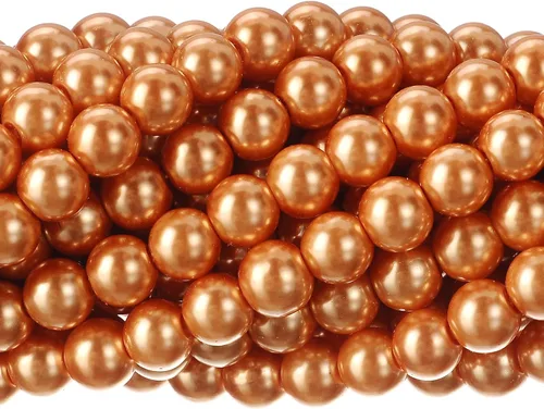 Vista 17 de RUBYCA 200 piezas de cuentas redondas de cristal checo satinado brillante pequeñas para hacer joyería 10mm Amatista Púrpura