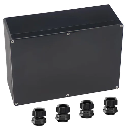 Vista 9 de Caja de conexiones Caja de conexiones IP65 impermeable de plástico ABS para proyectos eléctricos Caja de conexiones de alimentación Cajas