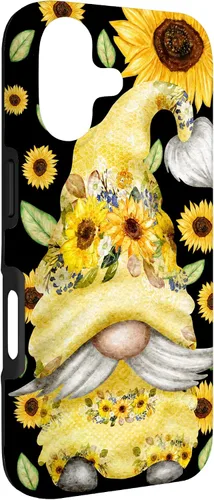 Vista 3 de Sunflower Gnome for Summer Garden Mom Cute Floral Pattern Case for iPhone 17
