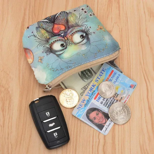 Vista 6 de Monedero para mujer y niña, diseño de monedero