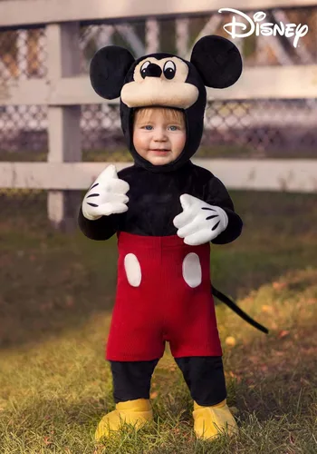 Vista 2 de Infant Snuggly Mickey Mouse Costume