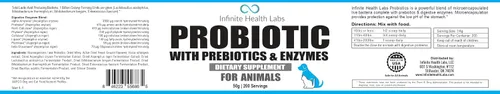 Vista 8 de Probióticos para perros y gatos – Formulado por veterinarios, fabricado en Estados Unidos, prebiótico y enzimático para mascotas en polvo