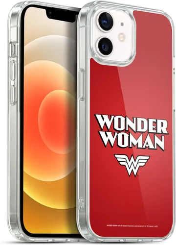 Vista 55 de Head Case Designs Funda de gel suave con licencia oficial de Wonder Woman DC Comics Classic Logos compatible con Apple iPhone 7 Plus/iPhone 8 Plus