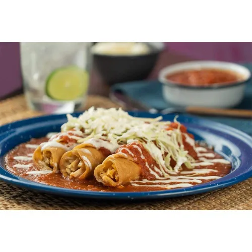 Vista 2 de Paquete de 6 salsas El Pato, Salsa de Chile Fresco, salsa de tomate caliente (paquete de 6) – 7.75 onzas cada una