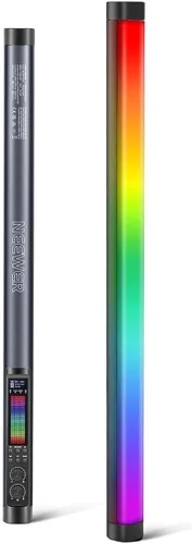 Vista 14 de NEEWER Barra de luz de video LED mejorada y kit remoto de 2.4G, paquete de 2 unidades regulables de mano 3200K ~ 5600K CRI97+ iluminación de video