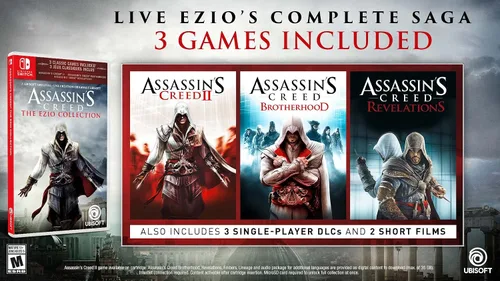 Vista 2 de Assassins Creed The Ezio Collection - Nintendo Switch Standard Edition