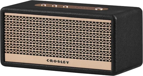 Vista 8 de Crosley CR3113A-BK Montero - Altavoz Bluetooth recargable portátil pequeño, color negro