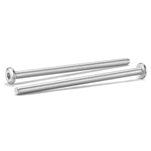 Vista 30 de 20 tornillos hexagonales de cabeza plana M5 x 0.236 in, acero inoxidable 304 18-8, rosca completa (con llave hexagonal)