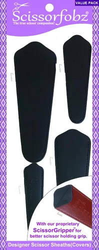 Vista 42 de Fundas protectoras para tijeras de diseño, para pequeñas tijeras de bordado, color verde mar, #SS-7
