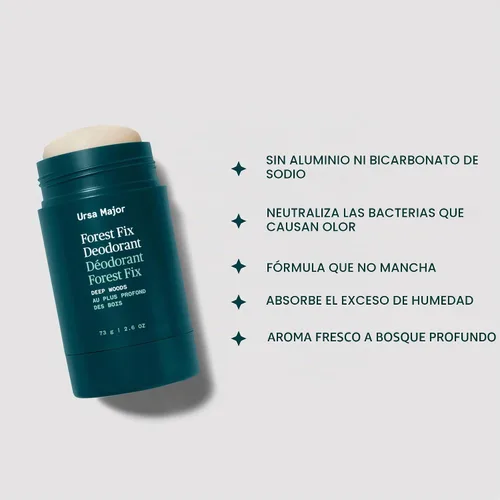 Vista 3 de Ursa Major Forest Fix Desodorante Sin aluminio, natural 2.6 oz
