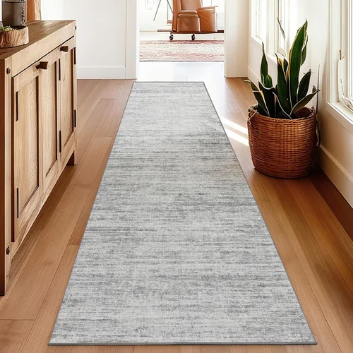 Vista 12 de Alfombra de pasillo lavables de 2 x 5, moderna alfombra abstracta para corredor, alfombra de pasillo de cocina ultrafina con respaldo