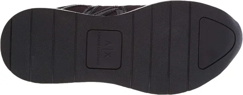Vista 4 de AX ARMANI EXCHANGE Women's Ax Logo Streetwear Sneaker