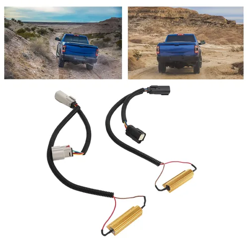 Vista 5 de Arnés de conversión de luz trasera LED para LTZ 2016 2017 2018, 2 unids adaptador conector de cableado