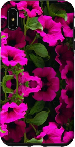 Vista 11 de iPhone 16 Purple Petunia Floral Cool Garden Plant Flower Gardener Gift Case