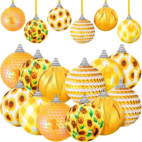 Vista 11 de 12 Piezas 1.97 Pulgadas Adorno de Bola de Janucá para Árbol Estrella de David Adorno de Bola de Janucá Adornos de Bola de Janucá Colgante Decoración