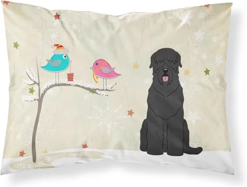 Vista 183 de Caroline's Treasures BB2515PILLOWCASE Between Friends Appenzeller Sennenhund - Funda de almohada de tela estándar, ligera, súper suave, fácil