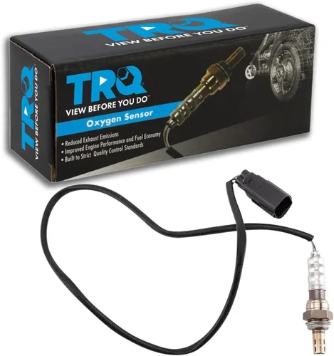 Vista 216 de TRQ Sensor de Oxígeno O2 de 4 Hilos de Banda Estrecha Compatible con VW Atlas 2.0L 2018-21, VW GTI 2.0L 2016-18, Audi A3 Quattro 2.0L 2015-18, VW