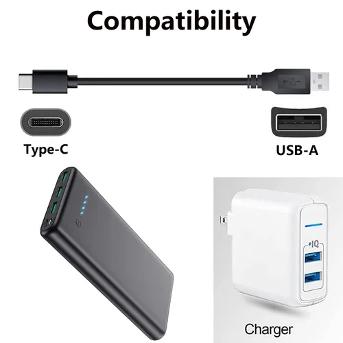 Vista 6 de KQWOMA Cable de carga USB compatible con licuadora portátil, cable de carga para licuadora de tamaño personal (cable de 3.3 pies)