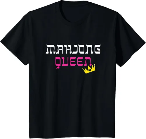 Vista 8 de Mahjong Queen Shirt: Mahjongg Mah-jong Chinese Jewish Game