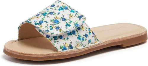 Vista 10 de THEE BRON Lindas pantuflas para niñas, sandalias elegantes para niños pequeños y niños