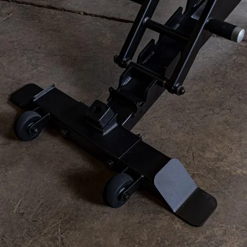 Vista 3 de Body-Solid Pro Clubline (SFID325B) Banco ajustable para racks de potencia y rizos de mancuernas, gimnasio doméstico y comercial