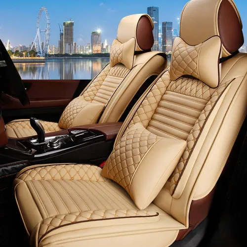 Vista 10 de Fundas de asiento delantero para RX 350 RX350 2012-2017 de cuero sintético protector de asiento de coche cojines impermeables accesorios de asiento