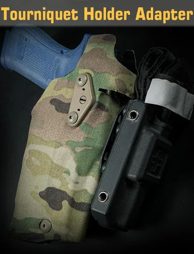 Vista 3 de Adaptador de funda táctica para torniquete, montaje QLS Policía Gear Accesorios Cinturón Accesorio