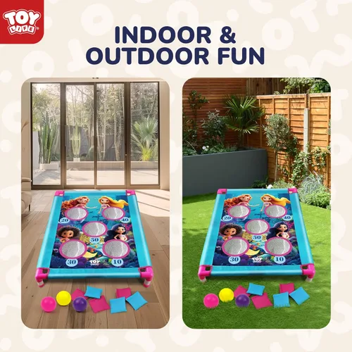 Vista 5 de TOY Life Bean Bag Toss Game, Carnival Party Games, Cornhole Set for Kids Outdoor Games, Outside Toys for Kids Ages 4-8, Yard Outdoor Toys for