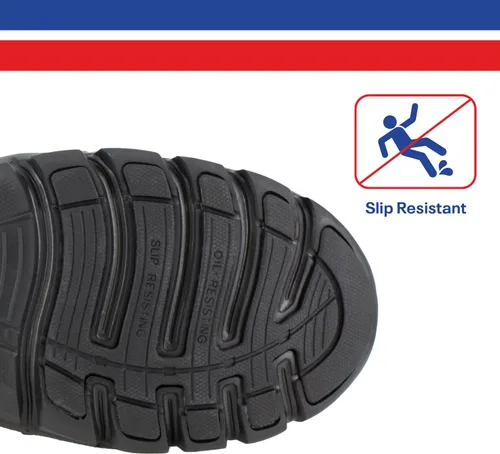 Vista 4 de Reebok Work Sublite Cushion Slip Resistant Composite Toe Work/Duty - Negro