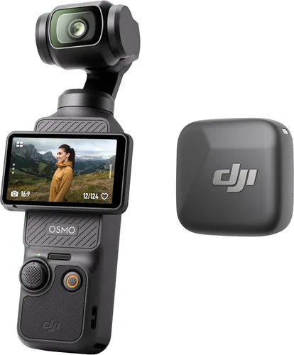 Vista 10 de DJI Osmo Pocket 3 Creator Combo, cámaras de vlogging con CMOS de 1 pulgada, cámara de vlog 4K/120fps, estabilización de 3 ejes, seguimiento
