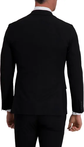 Vista 2 de Haggar Men's JMH Ultra Slim Fit Stretch Suit Separate Pants & Jackets negro (Jet Black Solid)