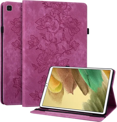 Vista 44 de Funda para Samsung Galaxy Tab S5e 10.5 2019 Modelo SM-T720/T725/T727, funda delgada de piel sintética con soporte multiángulo y soporte