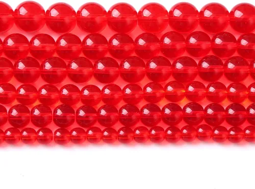 Vista 50 de 100 cuentas de piedra multicolor natural de 0.236 pulgadas (0.236 in), cuentas espaciadoras sueltas redondas para hacer pulseras, collares, aretes