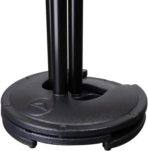 Vista 4 de Ultimate Support MC-77B Live Retro - Soportes de micrófono con ajuste de altura con una sola mano y base pesada apilable