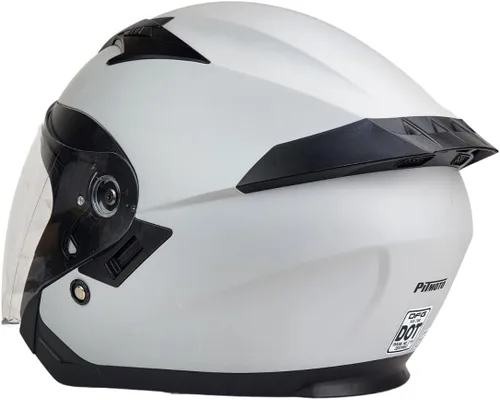 Vista 6 de Casco de moto abierto DOT, modelo PM-768
