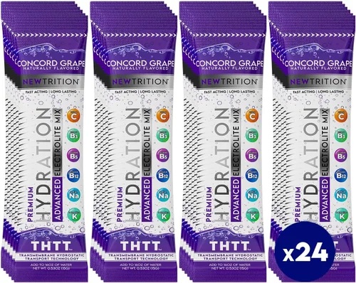 Vista 7 de Polvo de hidratación, paquetes de polvo de electrolitos, paquetes hidratantes con sabor natural para agua, electrolitos hidratantes de acción rápida