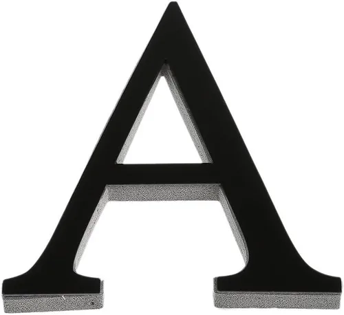 Vista 12 de Pegatinas de pared para pared, calcomanías para el hogar, 26 letras 3D, calcomanías de arte acrílico, decoración del hogar Y