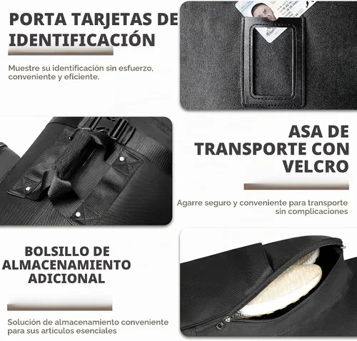 Vista 7 de Himal Outdoors Bolsa de Viaje de Golf - Poliéster Oxford 600D de Servicio Pesado Resistente al Desgaste, Excelente Cremallera, Tamaño Universal
