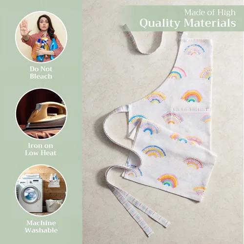Vista 564 de Maison d' Hermine Delantales para mujer con bolsillo, 100% algodón (27.50 x 31.50 pulgadas)