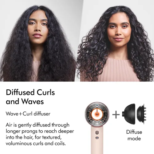 Vista 19 de Dyson Supersonic Nural™ Secador de pelo Rosa cerámico